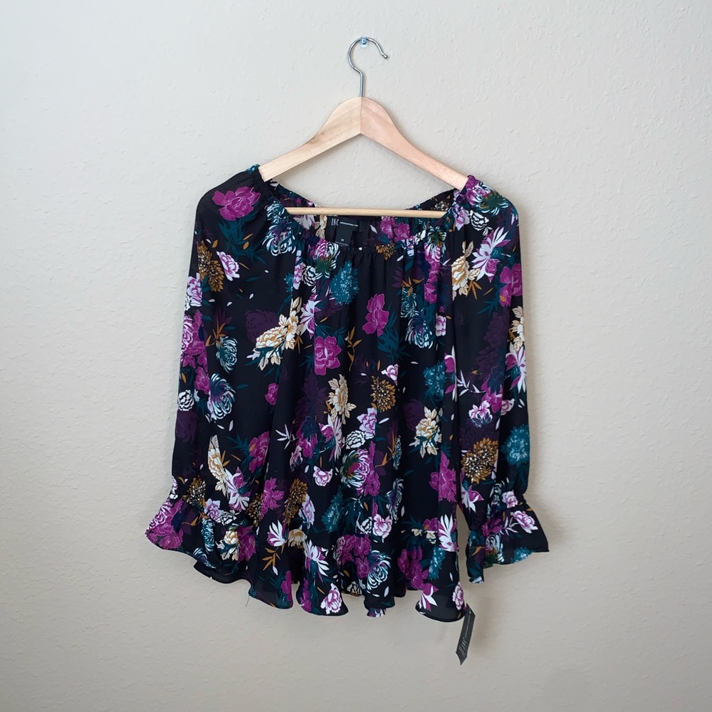 Long sleeve flow like blouse